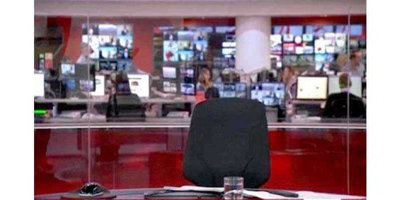 برطانوی نیوز چینل کے کیمروں کو اینکر کی خالی کرسی بھا گئی