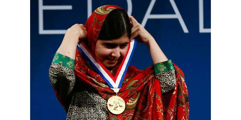 نوبل انعام یافتہ ملالہ کےلیےایک اوراعزاز ،لبرٹی میڈل جیت لیا