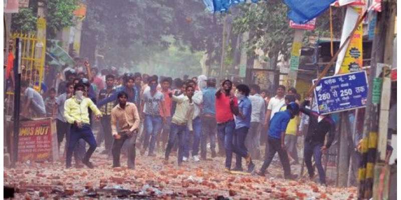 نئی دہلی‘ مسلم کش فسادات کے پانچویں روز بھی سخت کشیدگی