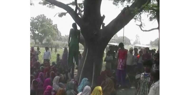 درخت پرلٹکی دو لڑکیوں کی پراسرار ہلاکت ،واقعہ خودکشی تھی،بھارتی تفتیش ..