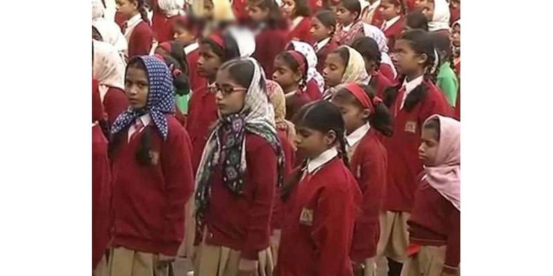 سانحہ پشاور، بھارت میں سکولوں کے بچوں نے منہ پر سیاہ پٹیاں باندھ لیں