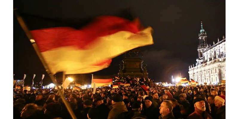 جرمنی میں اسلام مخالف مظاہروں میں ہزاروں افراد کی شرکت