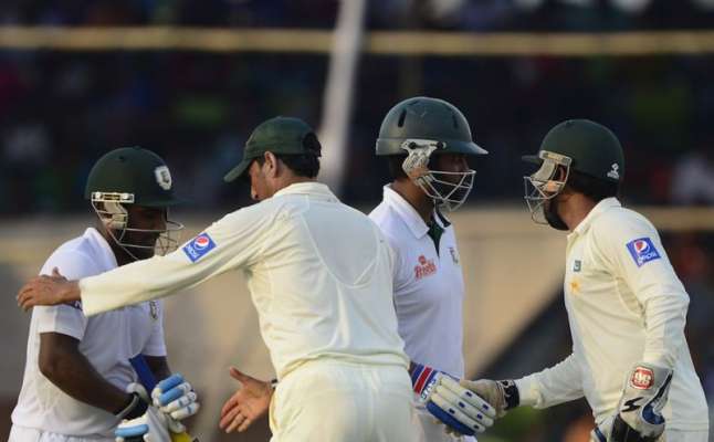 پاکستان، بنگلہ دیش کا پہلا ٹیسٹ میچ ہار جیت کے فیصلے کے بغیر ختم ہو گیا