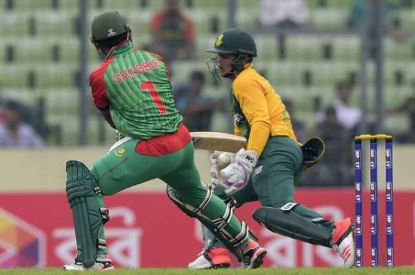جنوبی افریقہ نے بنگلادیش کو پہلے ٹی ٹوئنٹی میں 52 رنز سے شکست دے دی