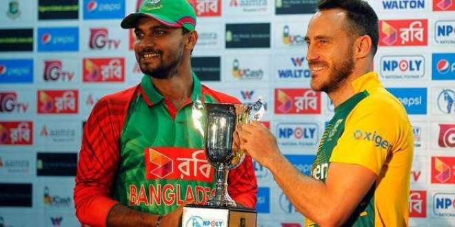 بنگلہ دیش اور جنوبی افریقہ دوسرا ٹیسٹ، بنگلہ دیش نے 8 وکٹوں کے نقصان پر 246 رنز بنا لئے