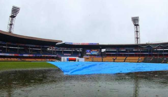 بھارت اور جنوبی افریقہ کے درمیان دوسرے ٹیسٹ میچ کے چوتھے روز بھی بارش حائل ہوگئی