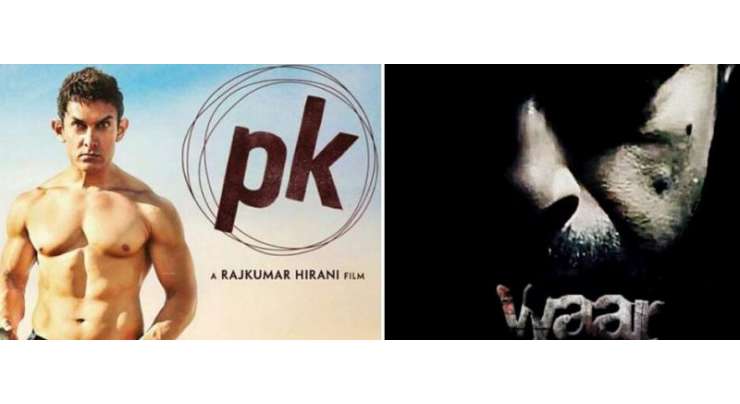 شان کی فلم ”وار“ کو عامر خان کی فلم”پی کے“ سے خطرہ،