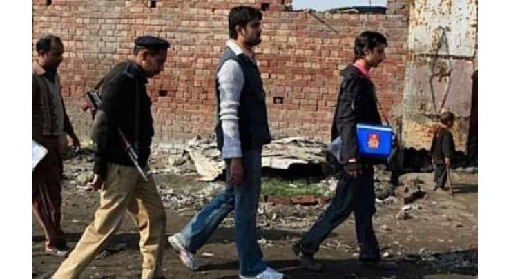 پشاور: سخت سیکیورٹی میں ایک روزہ انسداد پولیو مہم
