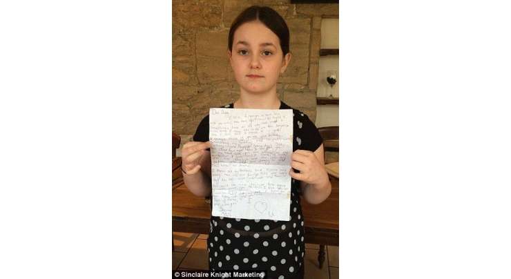 10 سالہ بچی کا مرحوم باپ کو لکھا دلخراش گمشدہ خط فیس بک  کے ذریعے واپس مل گیا