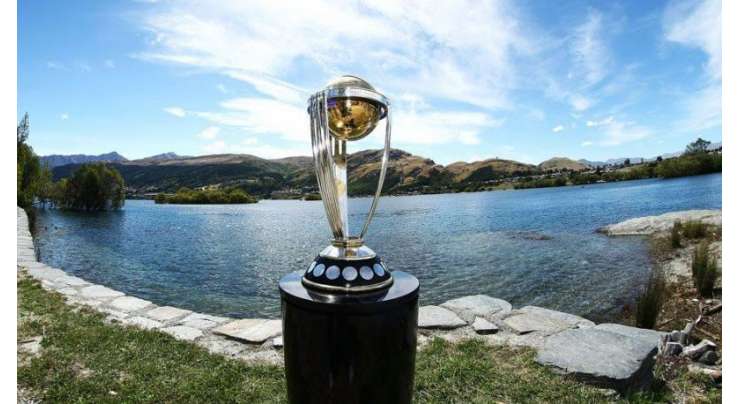 ورلڈ کپ کرکٹ کی تاریخ میں دوسری بار ٹرافی میزبان ممالک میں رہے گی
