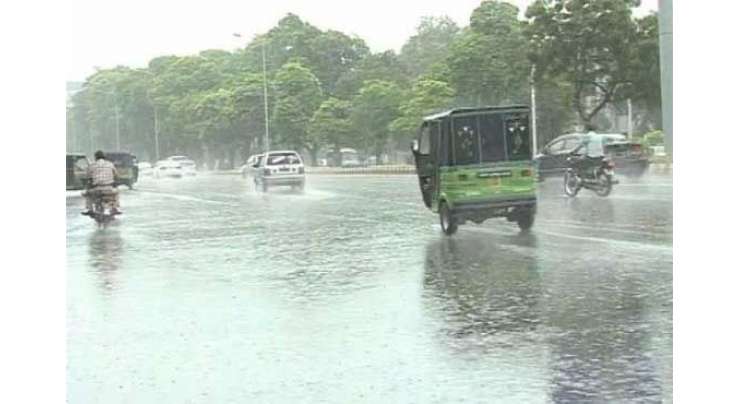 لاہور، راولپنڈی ، اسلام آباد میں بارش سے موسم خوشگوار، جل تھل ایک ہوگیا