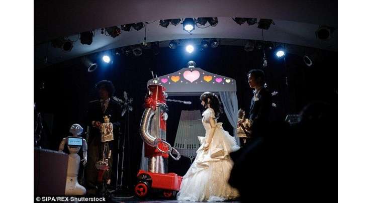 دنیا میں پہلی بار روبوٹس کی شادی