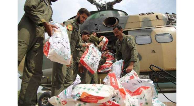پاک فوج نے چترال کے سیلاب زدہ علاقوں میں پھنسے مزید 30افراد کو ریسکیو کرکے پشاور منتقل کردیا