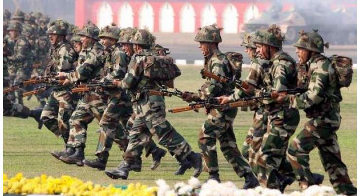 بھارتی کا جنگی جنون،کنٹرول لائن پرمزید10 ہزارسے زائد فوجی تعینات کر دیئے
