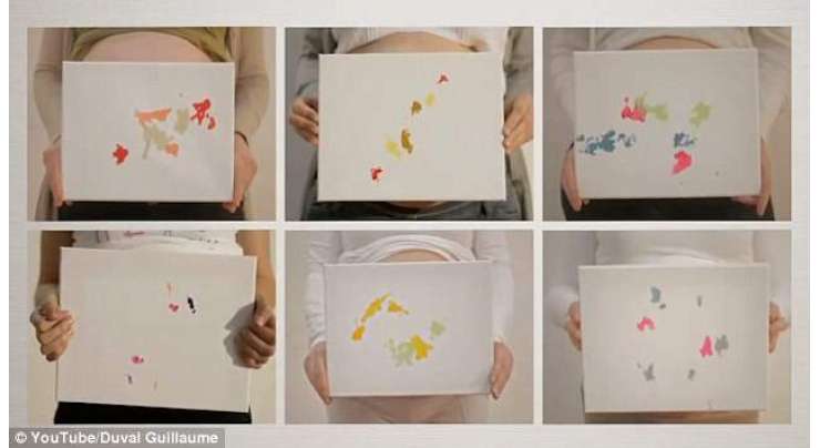 مصور بچوں نے اپنی پیدائش سے پہلے ہی تصاویر بنانی شروع کر دیں
