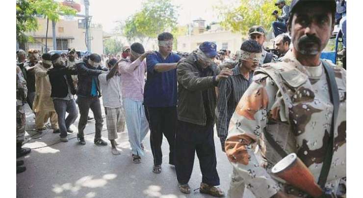 کراچی ، رینجرز کا ایم کیو ایم کے انتخابی دفتر پر چھاپہ،5کارکنوں کو حراست میں لے لیا