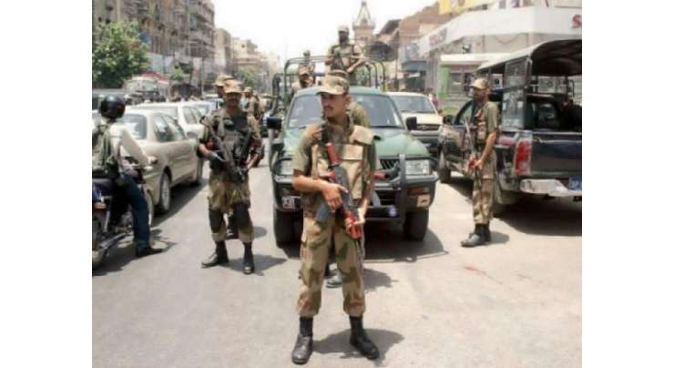 کراچی ‘ رینجرز نے بد امنی پھیلانے کی سازش ناکام بنا دی ‘ بڑی مقدارمیں اسلحہ بر آمد