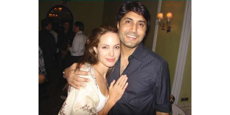 اداکار و ماڈل عدنان صدیقی نے ہالی وڈ سٹار انجلینا جولی کیساتھ ملاقات ..