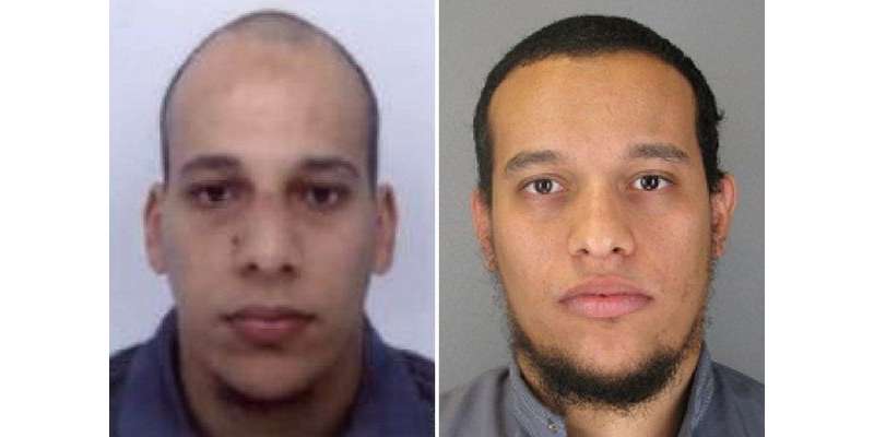 پیرس حملہ،پولیس کو مطلوب دو بھائیوں سمیت تین افراد کی تلاش