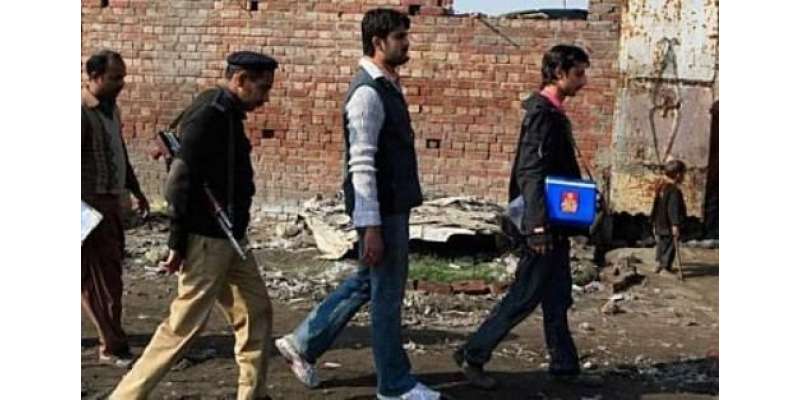 پشاور: سخت سیکیورٹی میں ایک روزہ انسداد پولیو مہم