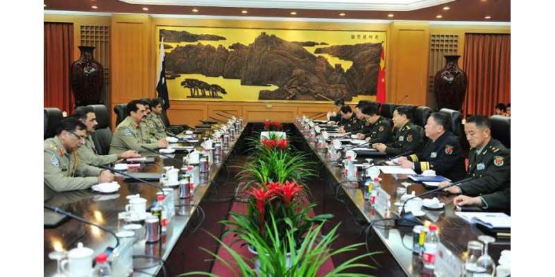 پاکستان اور چین کا دفاعی شعبے ، انٹیلی جنس معلومات کے تبادلے اور ٹریننگ ..