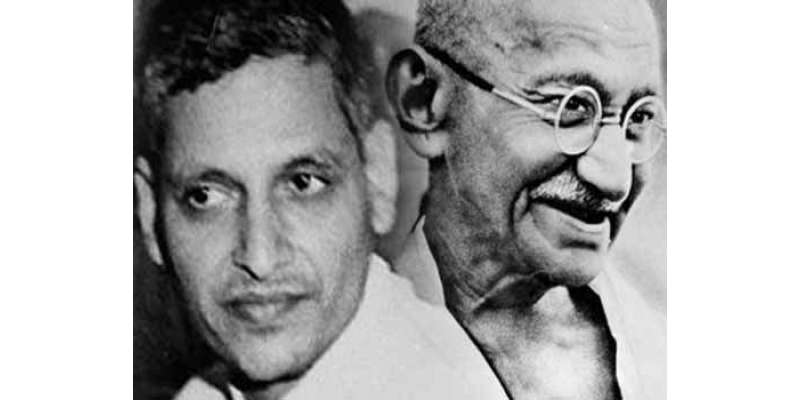 بھارت ‘ پولیس نے بابائے قوم گاندھی جی کے قاتل نتھو رام گوڈسے کا مجسمہ ..