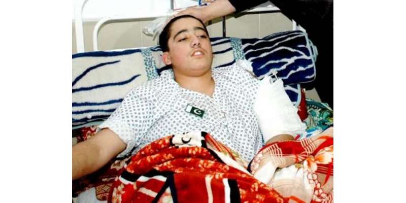 آرمی پبلک سکول میں زخمی ہونیوالے طالبعلم کا برطانیہ میں علاج پھر لٹک ..