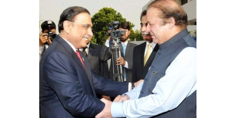کراچی: وزیر اعظم نواز شریف کی سابق صدر آصف علی زرداری سے ملاقات
