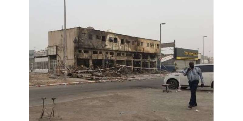 ابوظہبی کے انڈسٹریل ایریامیں آتشزدگی ، 10افراد جاں بحق