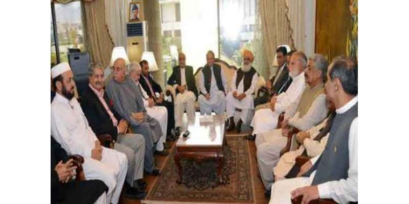 اسلام آباد: وزیر اعظم کی زیر صدارت پارلیمانی رہنماوں کا اجلاس شروع