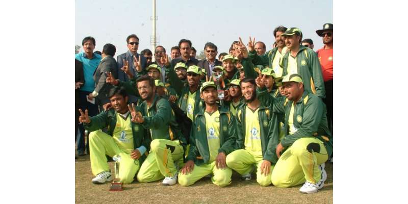آل پاکستان بلائنڈ کرکٹ ٹورنامنٹ دو سے آٹھ اپریل تک کھیلا جائے گا