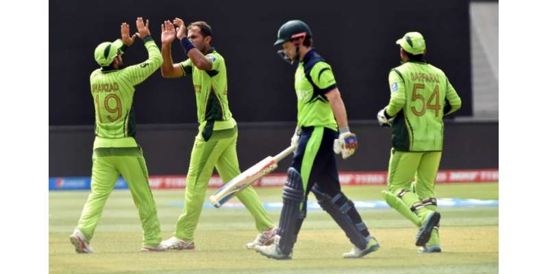 آئی سی سی کرکٹ ورلڈکپ ، پاکستان نے آئرلینڈکو شکست دیکر کوارٹرفائنل ..