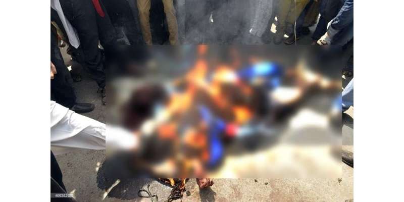 لاہور: مظاہرین کے ہاتھوں جلایا گیا شخص ‘نعیم’ تھا