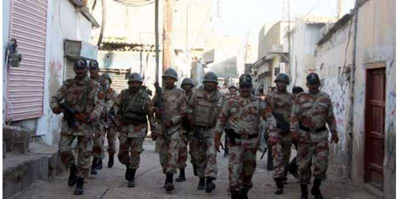کراچی : تین تلوار پر رینجرز کا آپریشن، اہم ٹارگٹ کلر گرفتار