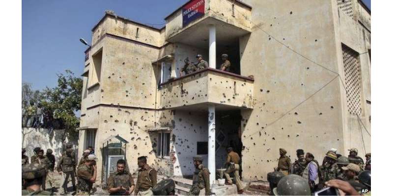مقبوضہ کشمیر میں پولیس اسٹیشن پر عسکریت پسندوں کا حملہ‘3 بھارتی فوجیوں ..