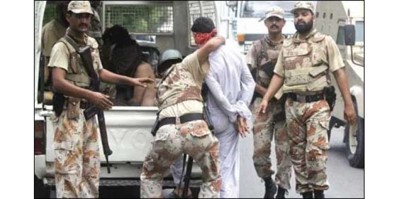 کراچی میں رینجرزپر حملہ کے بعددہشت گردوں کے خلاف کارروائیاں تیزکردی ..