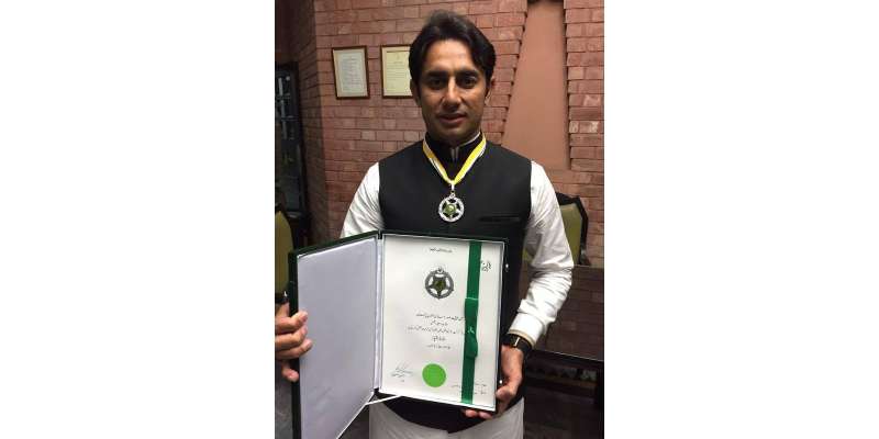سعید اجمل کو بھی صدر پاکستان کی جانب سے ستارہ امتیاز سے نوازا گیا