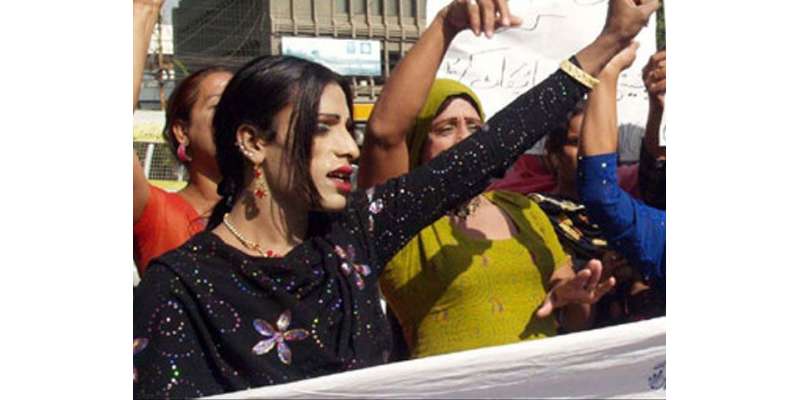 حیدر آباد : خواجہ سراہوں کا احتجاج، پولیس پر الزامات عائد کر دئے