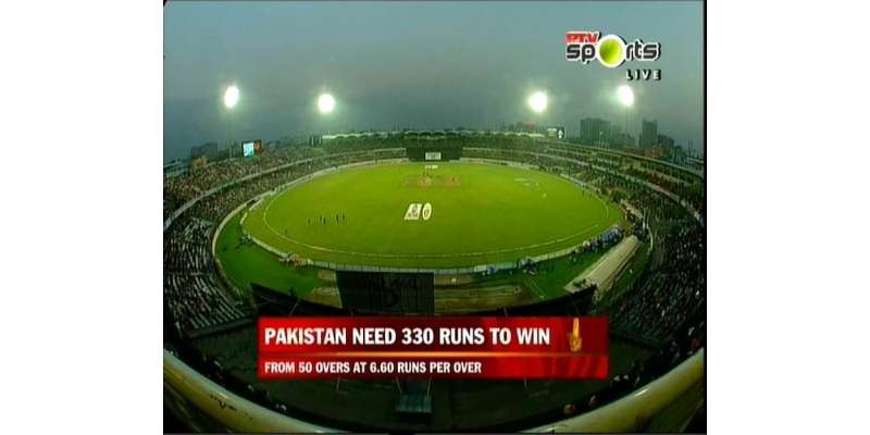 پہلا ون ڈے، بنگلہ دیش کا پاکستان کو جیت کے لیے 330رنز کا ہدف