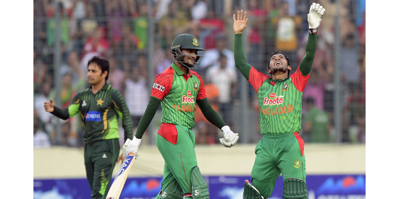 پاکستان کے خلاف پہلے ون ڈے میں بنگلہ دیش نے کئی ریکارڈز بنا ڈالے
