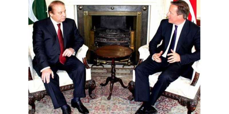 لندن :وزیر اعظم نواز شریف کی برطانوی ہم منصب ڈیوڈ کیمرون سے ملاقات