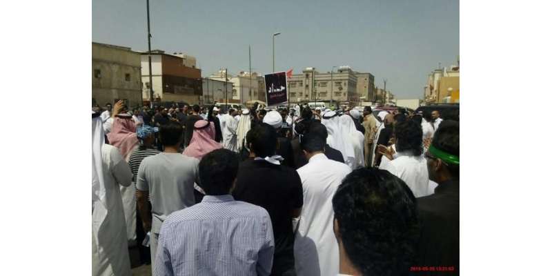 سعودی عرب ، خودکش بم دھماکے میں جاں بحق 21 افراد کی اجتماعی نماز جنازہ ..