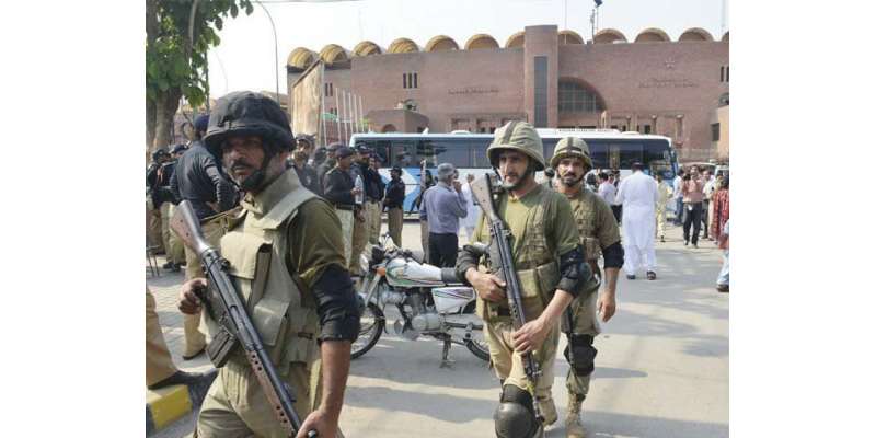 پنجاب پولیس قذافی سٹیڈیم کے اندر تعینات ‘اہمتنصیبا ت کی سکیورٹی رینجرز ..
