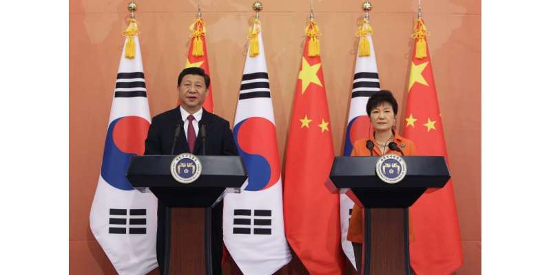 جنوبی کوریا اور چین کے درمیان آزادانہ تجارت کا معاہدہ طے پا گیا