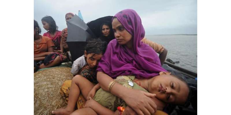 برما میں ظلم و ستم سے پریشان مسلمانوں کی کشتی دو ہفتے سے زائد گزرنے ..