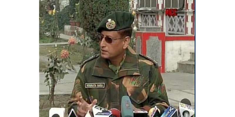 پاکستان کی حدود میں گھس کرکارروائی کاسوال،بھارتی فوج کے جنرل کے پسینے ..
