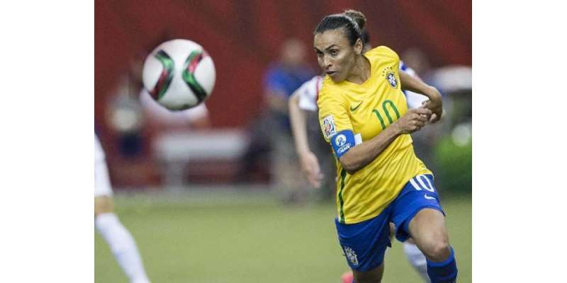برازیلین فٹبالر مارٹا نے ورلڈ کپ کی ٹاپ اسکورر کا اعزاز پالیا