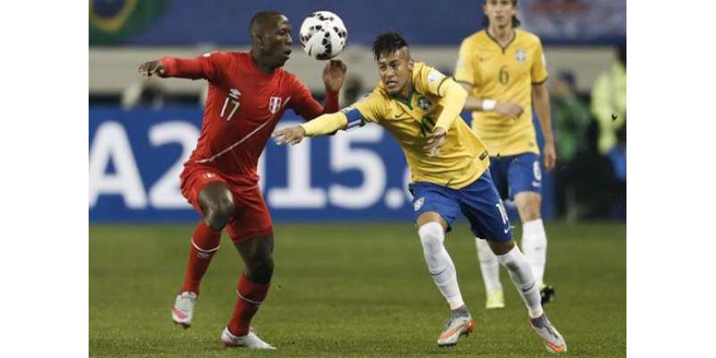 کوپا امریکا فٹبال کپ ، برازیل نے پیرو کو 1-2 سے شکست دے دی