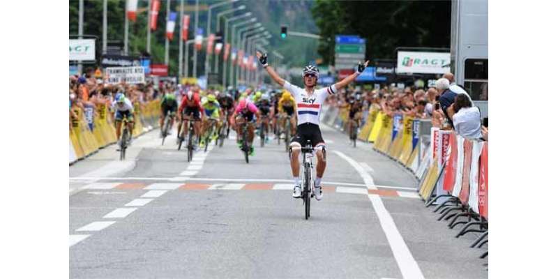 فرانس :کریٹیریم ڈاؤفن سائیکل ریس کا آٹھواں مرحلہ کرس فروم نے جیت لیا