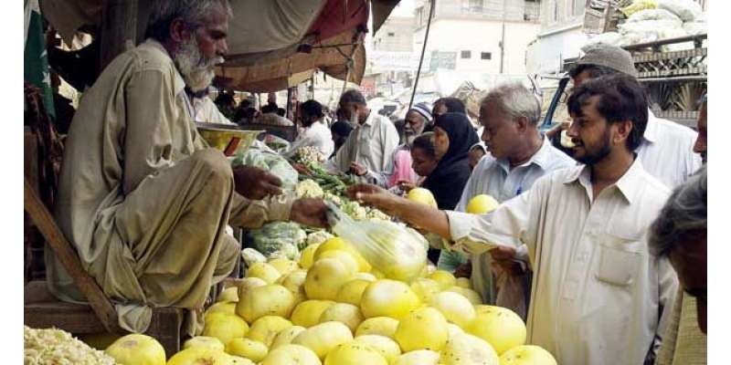 ماہ رمضان کی آمد سے قبل ہی کراچی کی مارکیٹوں میں اشیا خوردونوش کی قیمتوں ..